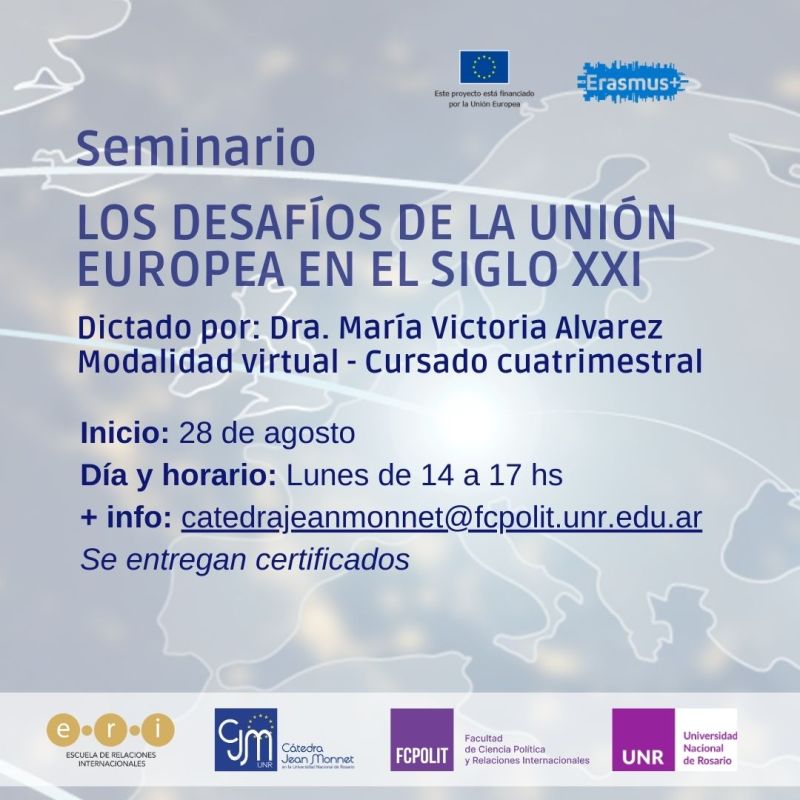 Seminario “Los Desafíos de la Unión Europea en el Siglo XXI”, año 2023