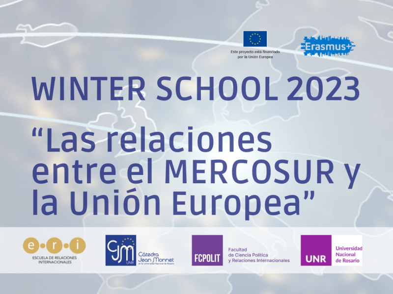 Winter School 2023 sobre “Las relaciones entre el MERCOSUR y la Unión Europea”